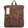 Modny Plecak Damski Vintage firmy Herisson Ziemisty